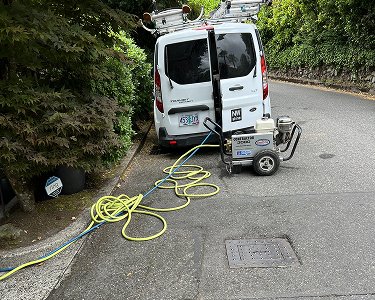 gutter-cleaning-tools-in-van